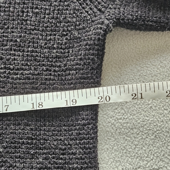 Michael Kors Men's Sweater Wool Blend Crewneck Pullover Medium Long Sleeve Black - Picture 8 of 9